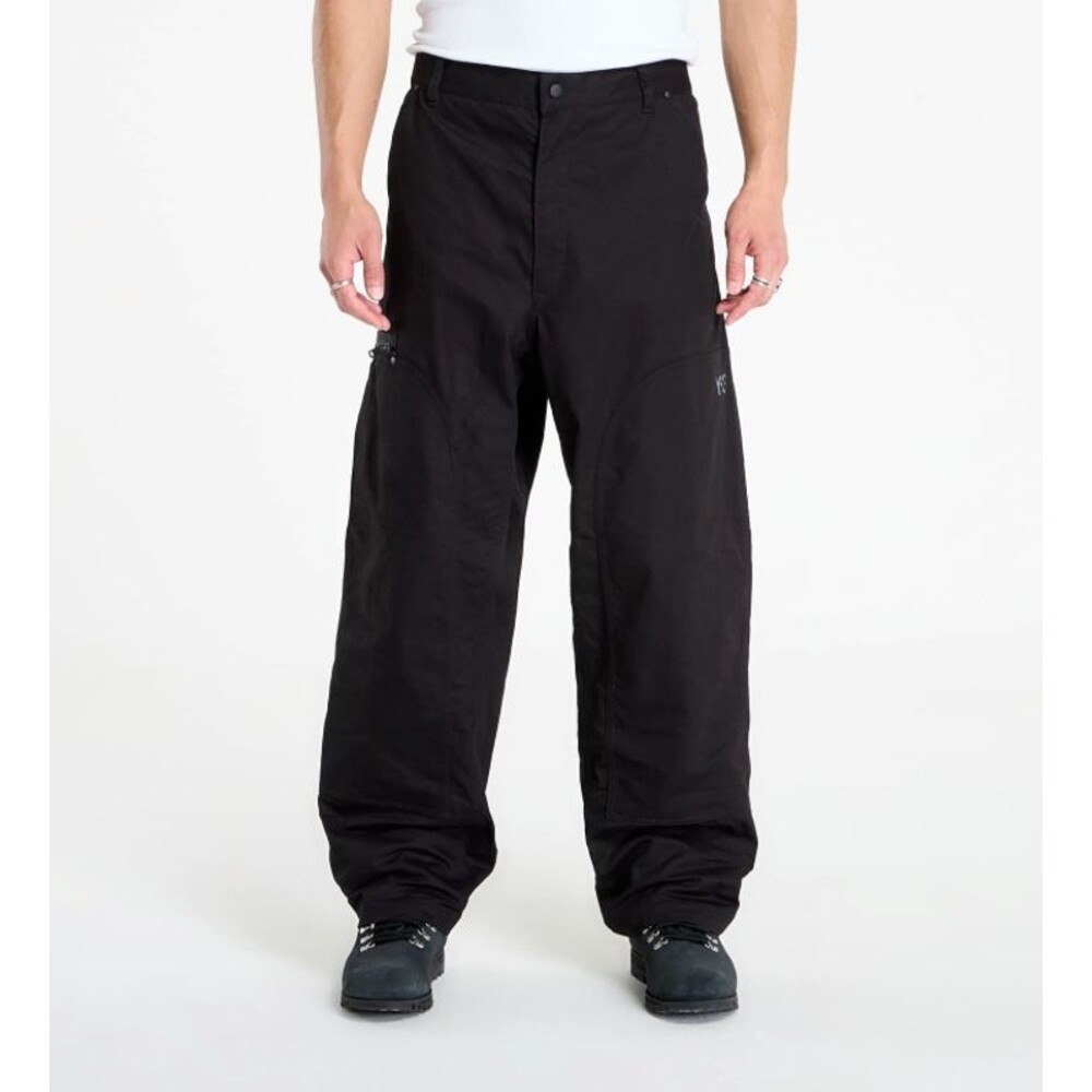 Adidas Y-3 Men’s Size L Black Twill Cargo Pants Regular Fit Straight Leg JW4622